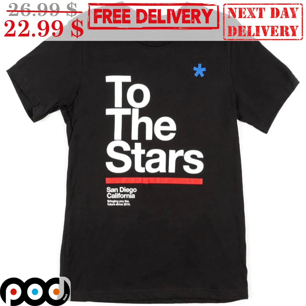 To The Stars San Diego California Vintage Shirt