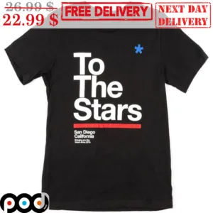 To The Stars San Diego California Vintage Shirt