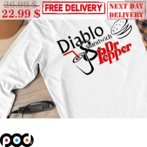Diablo Sandwich Dr Pepper Shirt