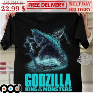 Godzilla King Of The Monsters Vintage Shirt