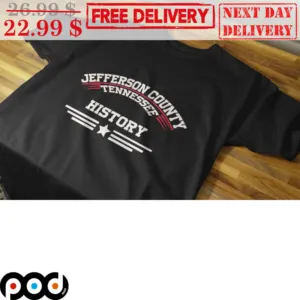 Jefferson Country Tennessee History Vintage Shirt