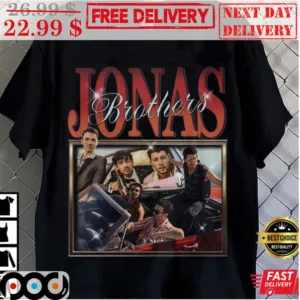 Jonas Brothers 2023 Tour Vintage Shirt