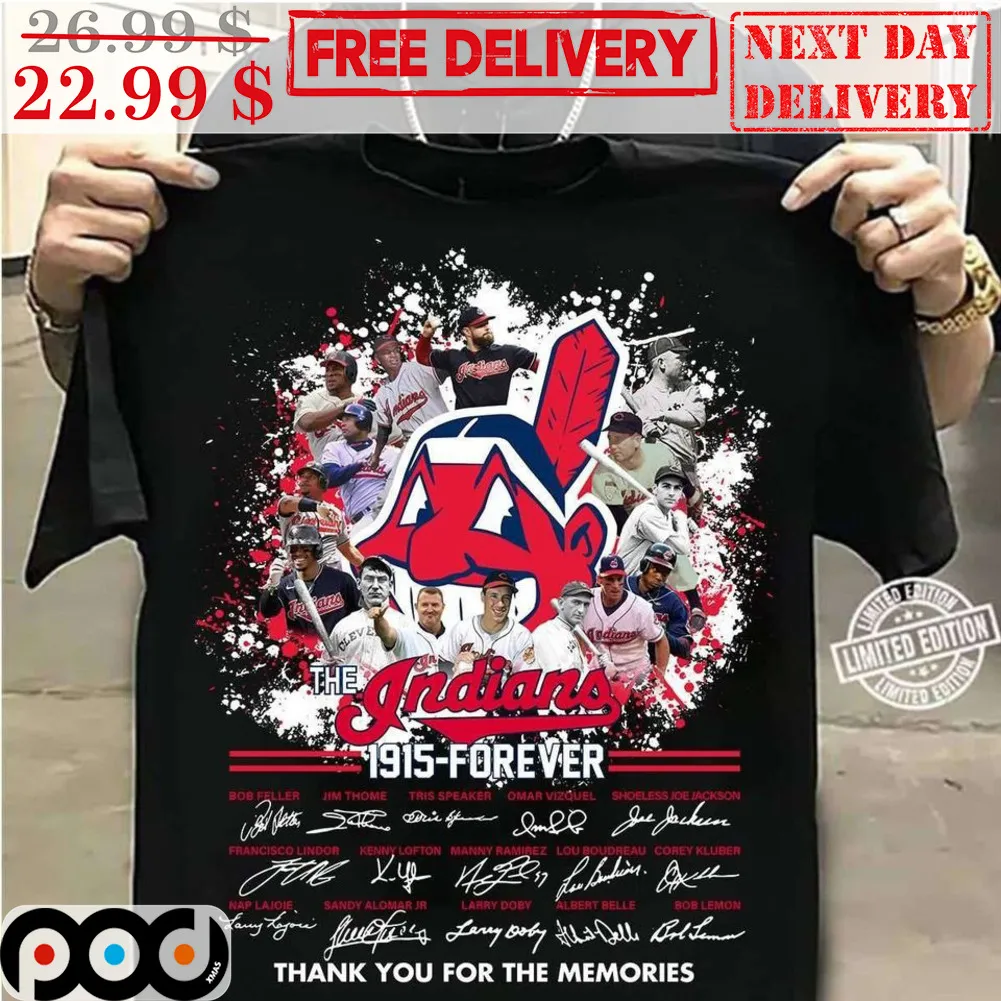 The Andians 1915-Forever Thank You For The Memories Signature Shirt