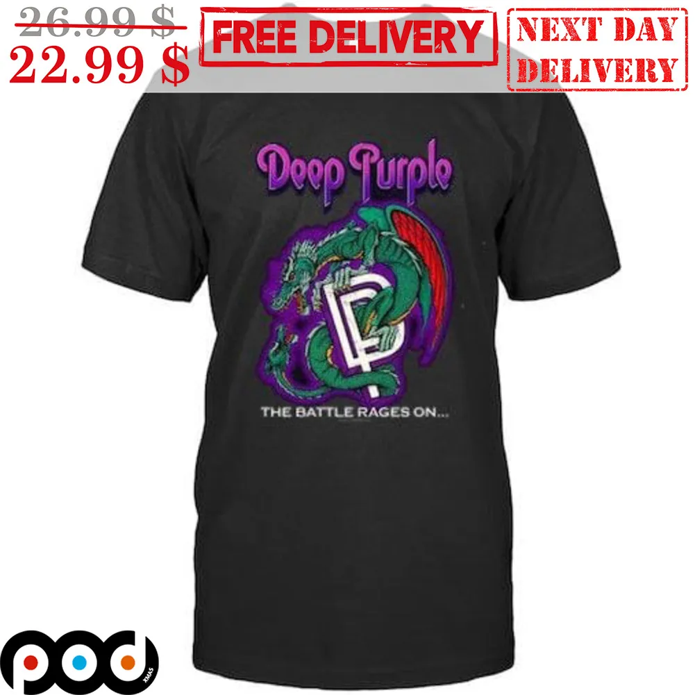 Dragon Deep Purple The Battle Rages On Shirt