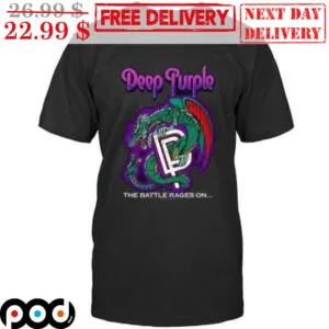 Dragon Deep Purple The Battle Rages On Shirt