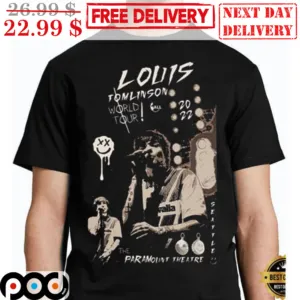 Louis Tomlinson World Tour The Paramore Theatre Shirt