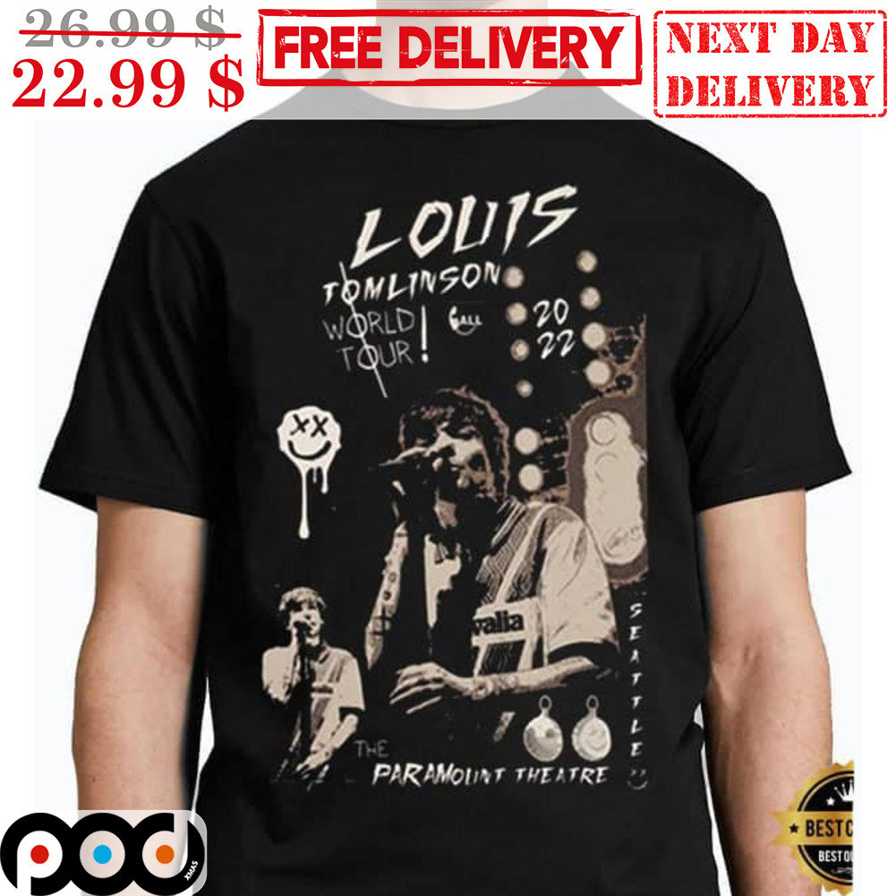 Get Louis Tomlinson World Tour The Paramore Theatre Shirt For Free