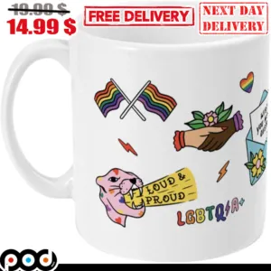 Panther Loud And Proud LGBTQ Mug