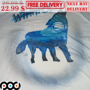 Wolves Wthhybl Moon Shirt