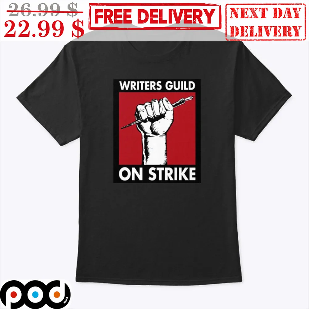 Fist Writers Guild On Strike Shirt