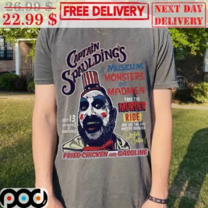 Dr Satan Captain Spaulding's Museum Monsters And Madmen Take The Murder Ride Shirt