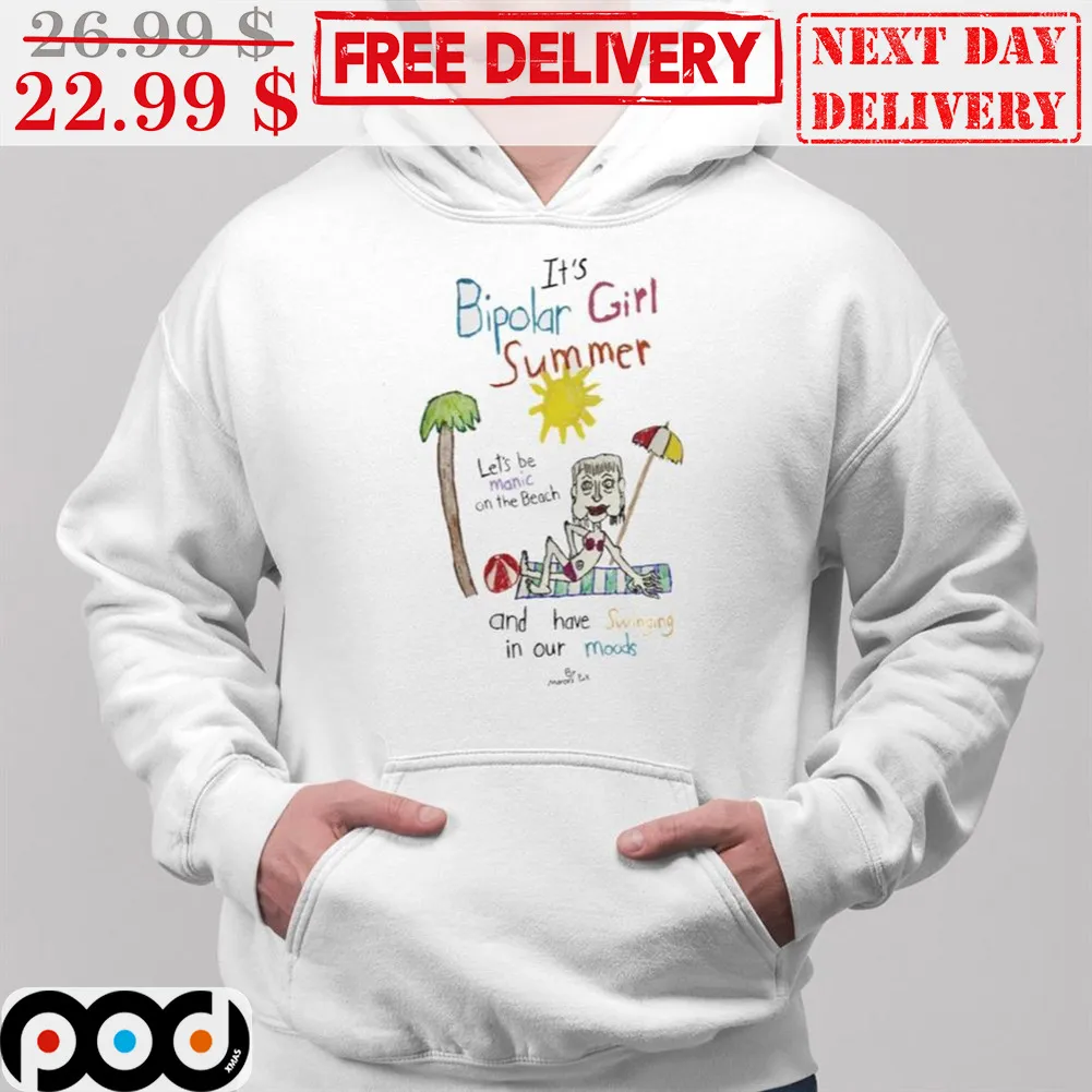 It's Bipolar Girl Summer Fun Shirt