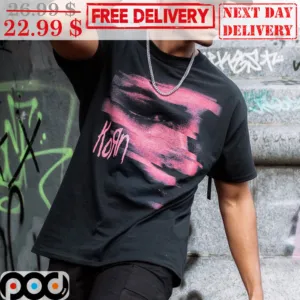 Korn Band Chopped Face Graphic Shirt