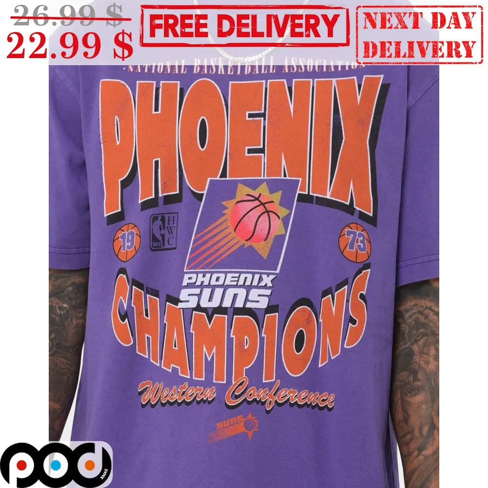 National Basketball Association Phoenix Champions Western Conference Shirt