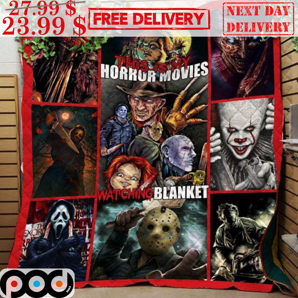 Halloween 2023 This Is My Horror Movies Watching Blanket