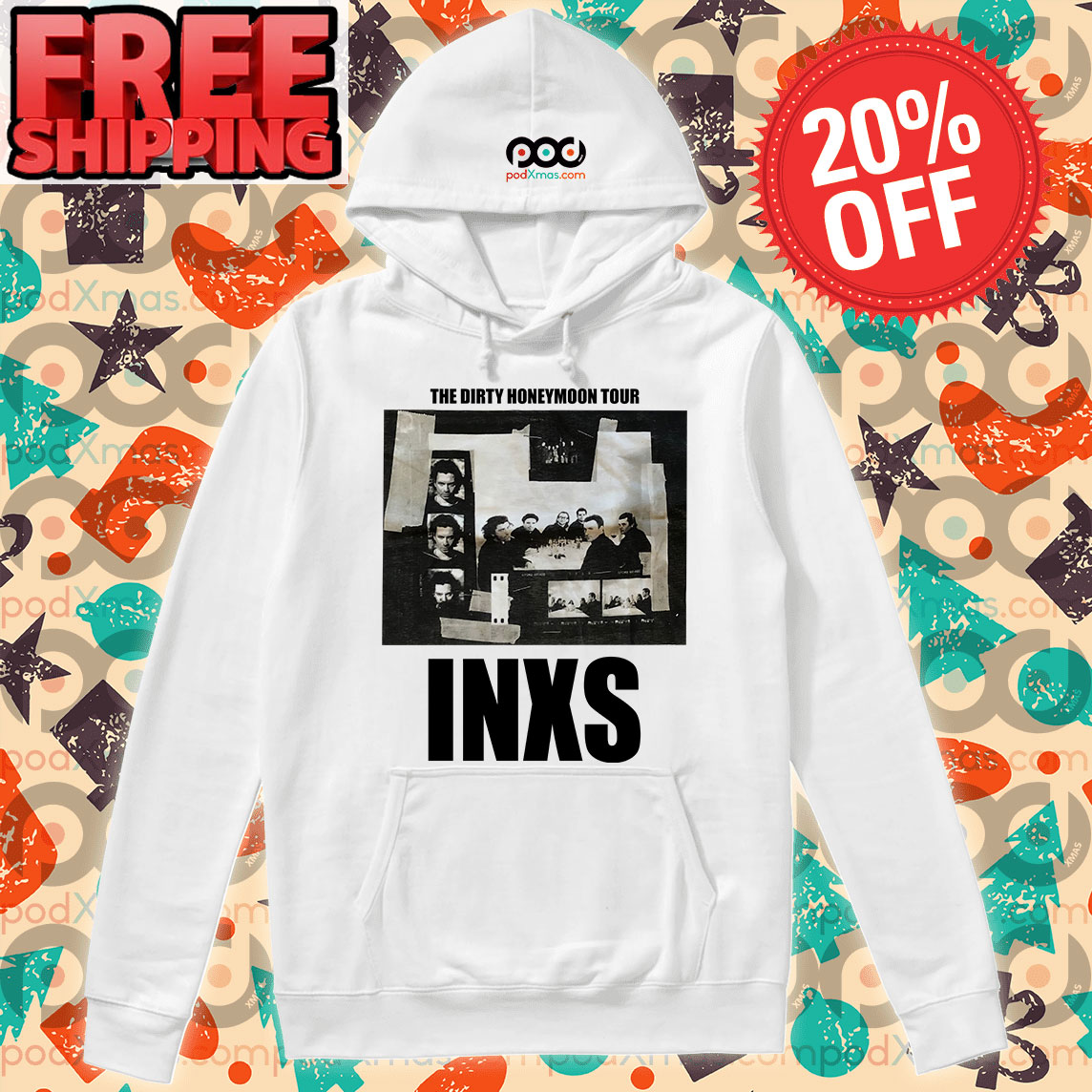 The Dirty Honeymoon Tour INXS Shirt 10 The Dirty Honeymoon Tour INXS Hoodie