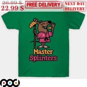 Master Splinters Splinter Eat Cheese Shirt