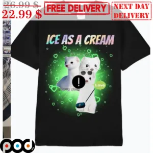 Mouse Ice As A Cream Cute Shirt