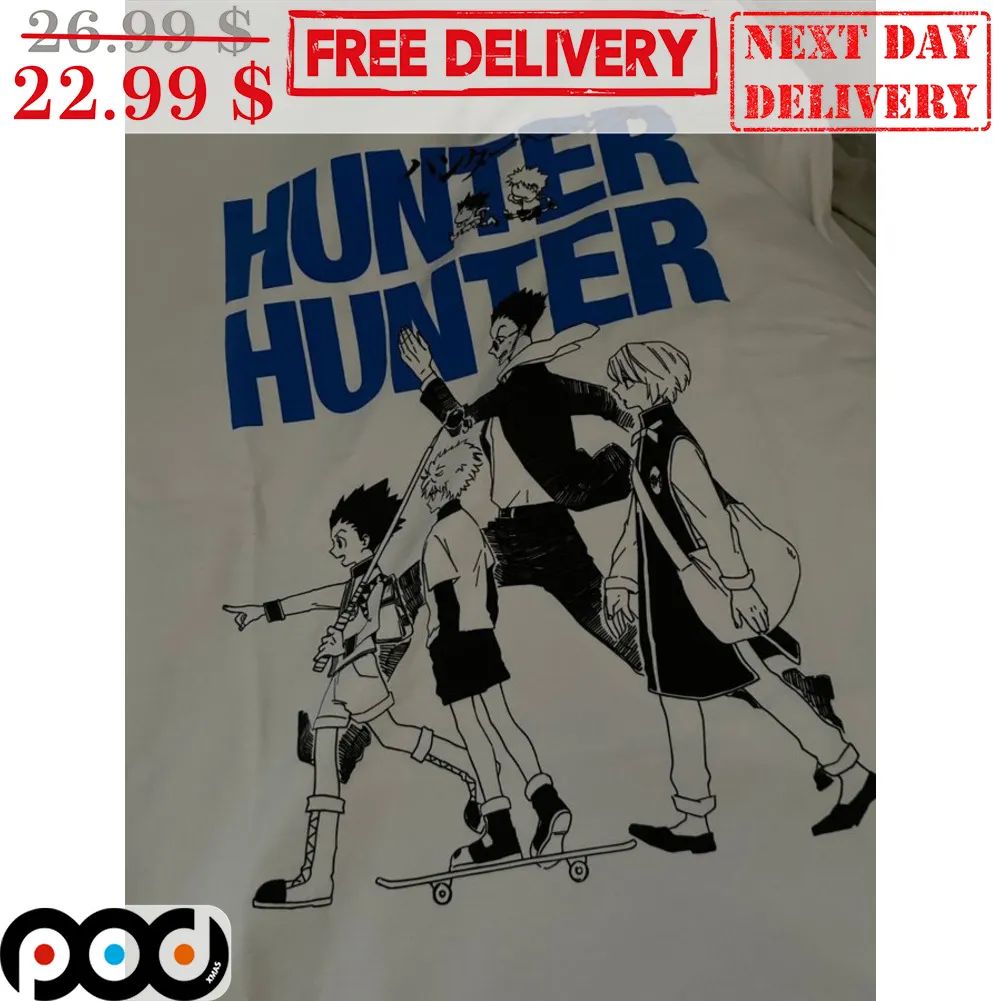 Hunter X Hunter Gon Killua Kurapika Leorio Anime Shirt