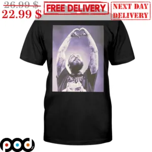 Post Malone Rapper Heart Love Shirt