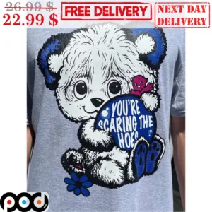 Puppy You're Scaring The Hoes Shirt