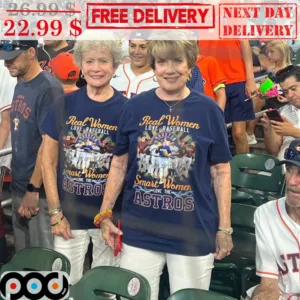 Real Women Love Basketball Smart Women Love The Astros Shirt