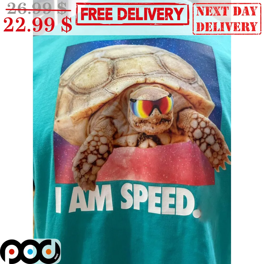 Turtle I Am Speed Shirt