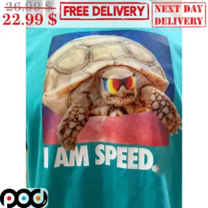 Turtle I Am Speed Shirt