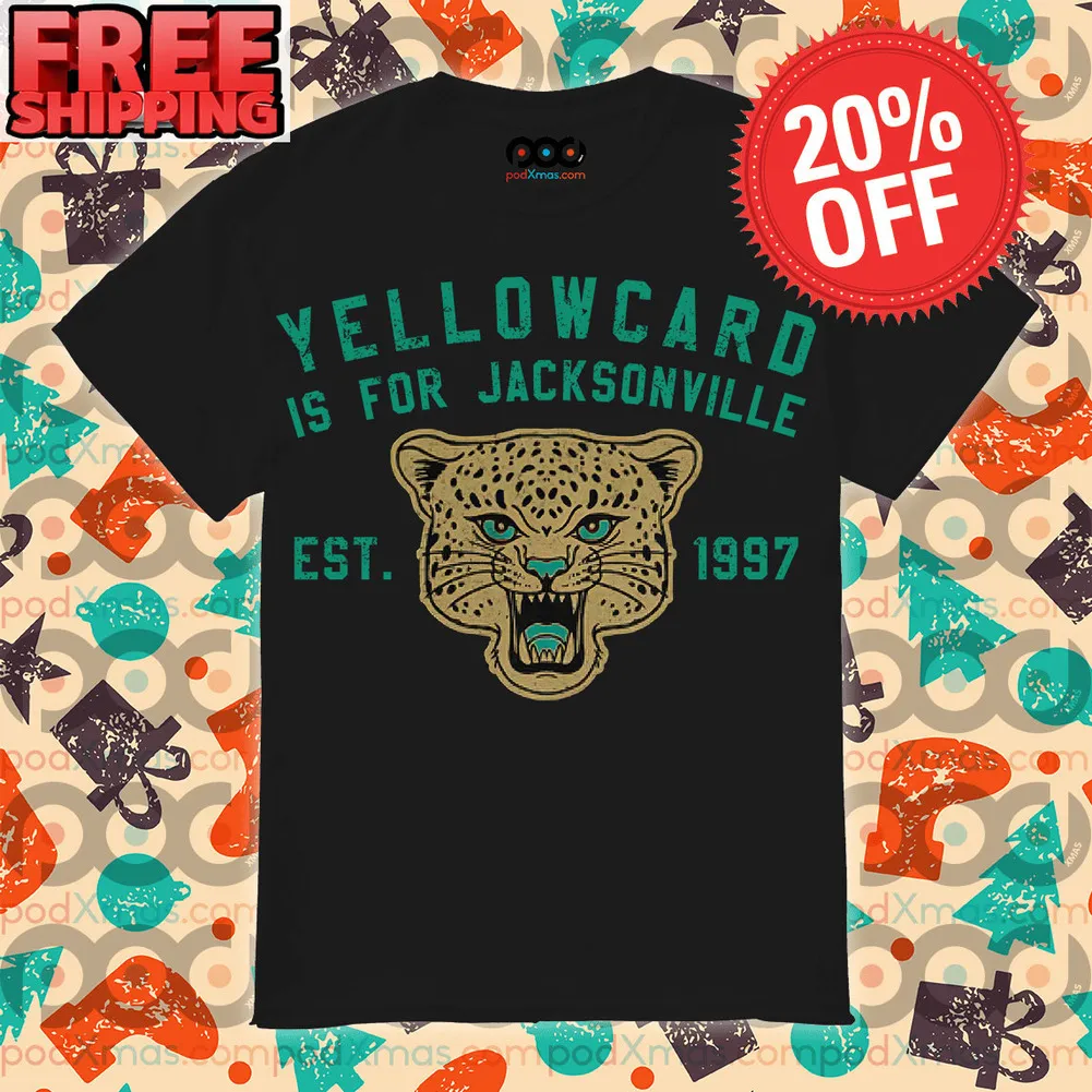 Yellowcard Is For Jacksonville est 1997 Shirt