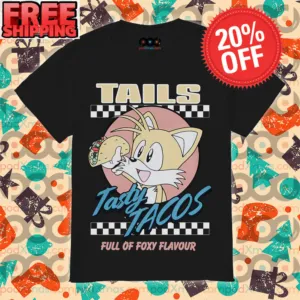 Sonic The Hedgehog Tails Tasty Tacos Shirt