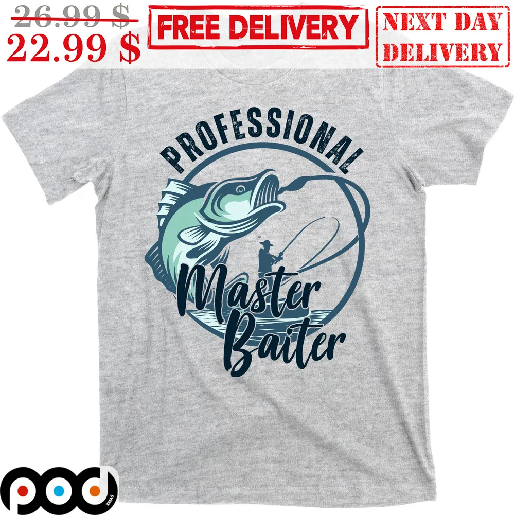 Fishing Professional Master Baiter Vintage Shirt