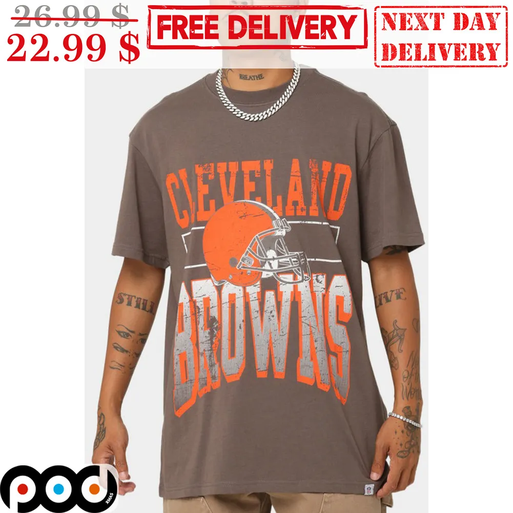 Football Helmet Cleveland Browns Vintage Shirt