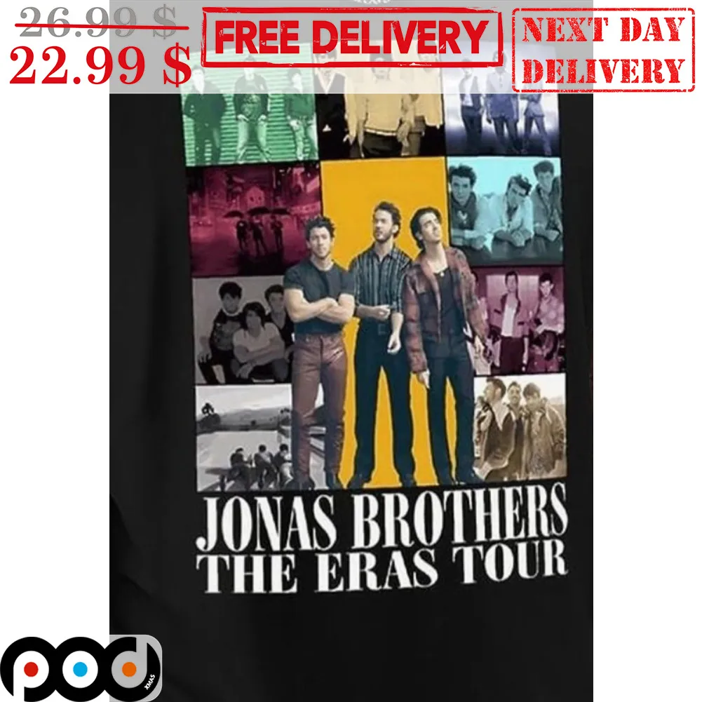 Jonas Brothers The Eras Tour Shirt