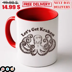 Octopus Let's Get Kraken Mug