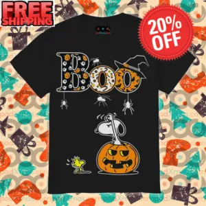 Snoopy Boo Halloween 2023 Pumpkin Shirt