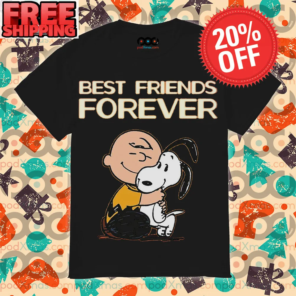 Snoopy And Charlie Brown Best Friends Forever Shirt