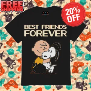Snoopy And Charlie Brown Best Friends Forever Shirt