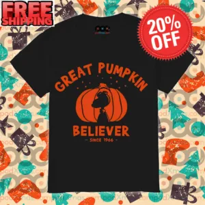 Snoopy Great Pumpkin Believer Since 1966 Halloween 2023 Shirt