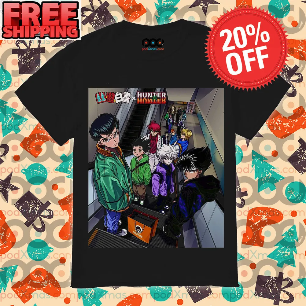Hunter X Hunter Yu Yu Hakusho Characters Shirt