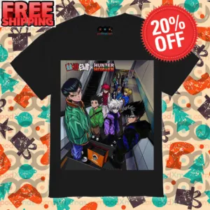 Hunter X Hunter Yu Yu Hakusho Characters Shirt
