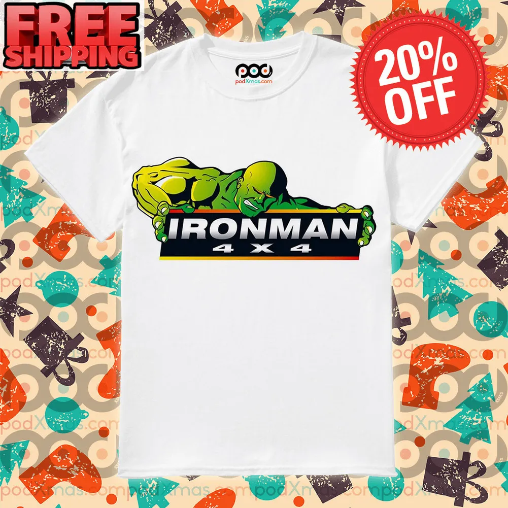 Green Guy Ironman 4X4 Shirt