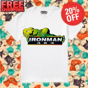 Green Guy Ironman 4X4 Shirt