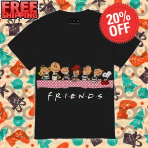 Friends Peanuts Snoopy Charlie Brown Shirt