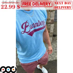 Burnley The Clarets Vintage Shirt