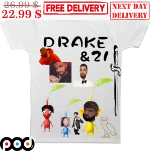 Drake & 21 Sword Meme Fun Shirt