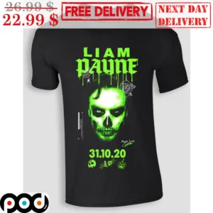 Liam Payne Ghost Mask Much Love Signature Shirt