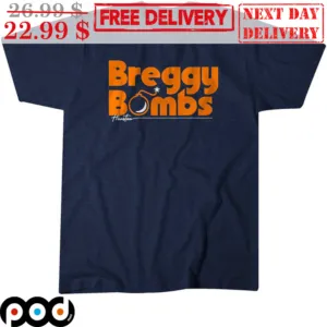 Breggy Bombs Alex Bregman Houston Astro Shirt