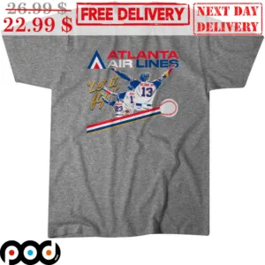 Atlanta Air Lines Let It Fly Shirt