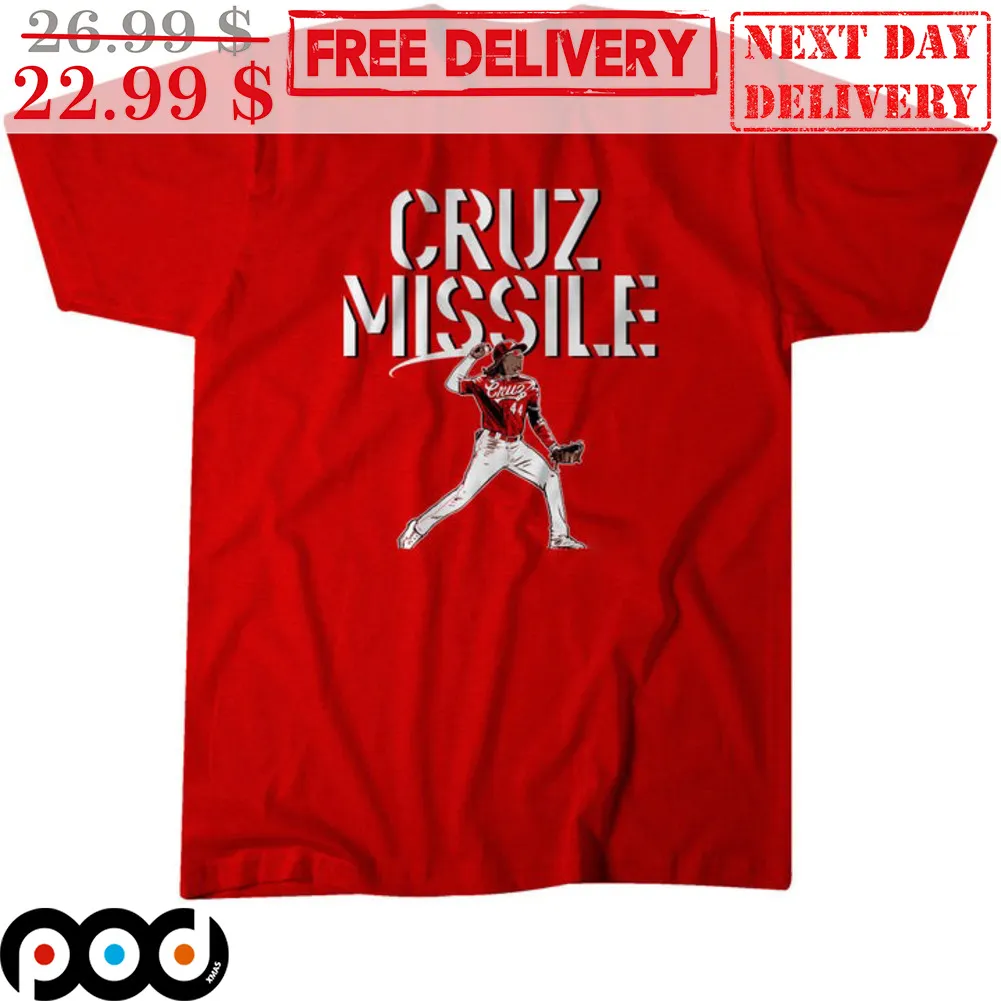 Elly De La Cruz Missile Cincinnati Reds Shirt