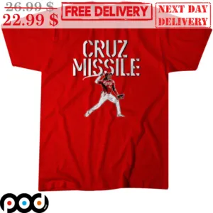 Elly De La Cruz Missile Cincinnati Reds Shirt